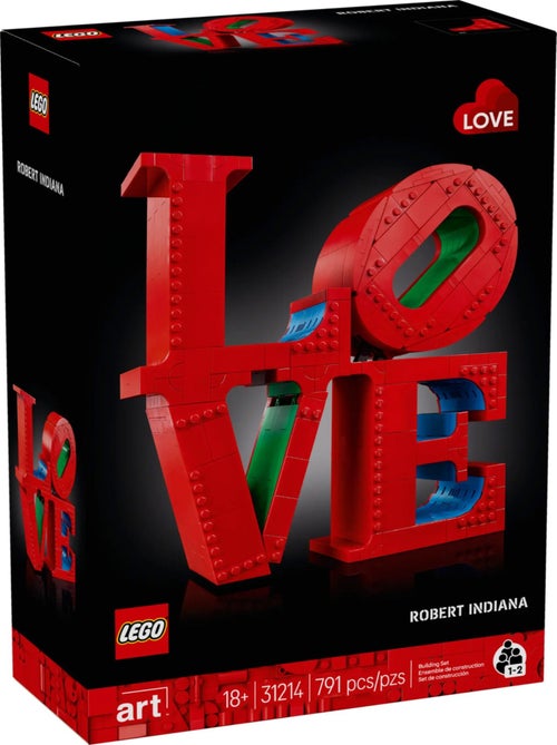 LEGO Art - Sculpture LOVE 31214 à Construire - Kiabi