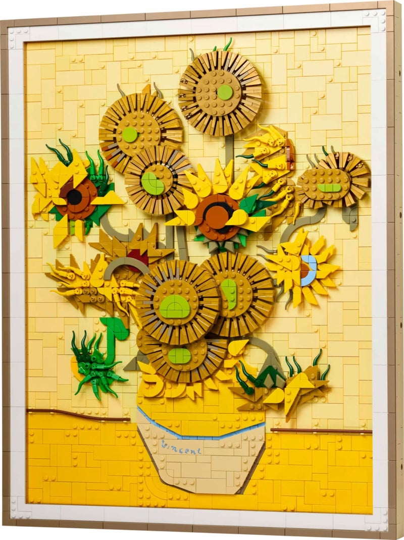 LEGO Art - Vincent van Gogh - Les Tournesols 31215 : Créez votre chef-d'œuvre Jaune - Kiabi