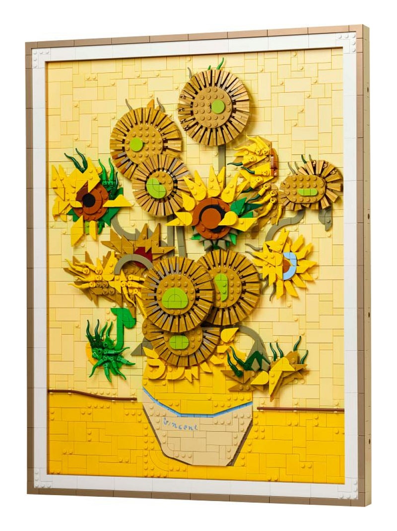LEGO Art - Vincent van Gogh - Les Tournesols 31215 : Créez votre chef-d'œuvre Jaune - Kiabi