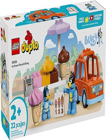 LEGO Bluey - Aventure Glacée avec Bluey et Papa - 10458
