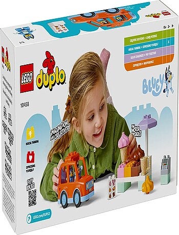 LEGO Bluey - Aventure Glacée avec Bluey et Papa - 10458