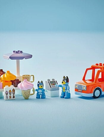 LEGO Bluey - Aventure Glacée avec Bluey et Papa - 10458