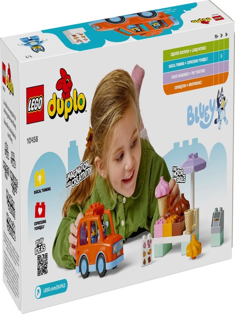 LEGO Bluey - Aventure Glacée avec Bluey et Papa - 10458 Jaune - Kiabi