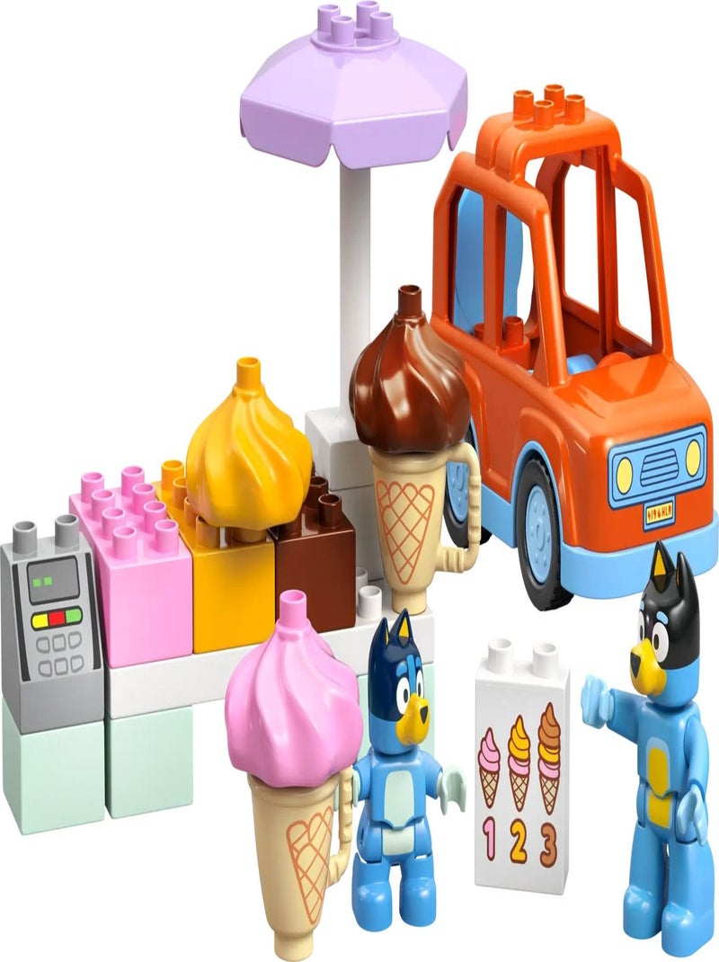 LEGO Bluey - Aventure Glacée avec Bluey et Papa - 10458 Jaune - Kiabi