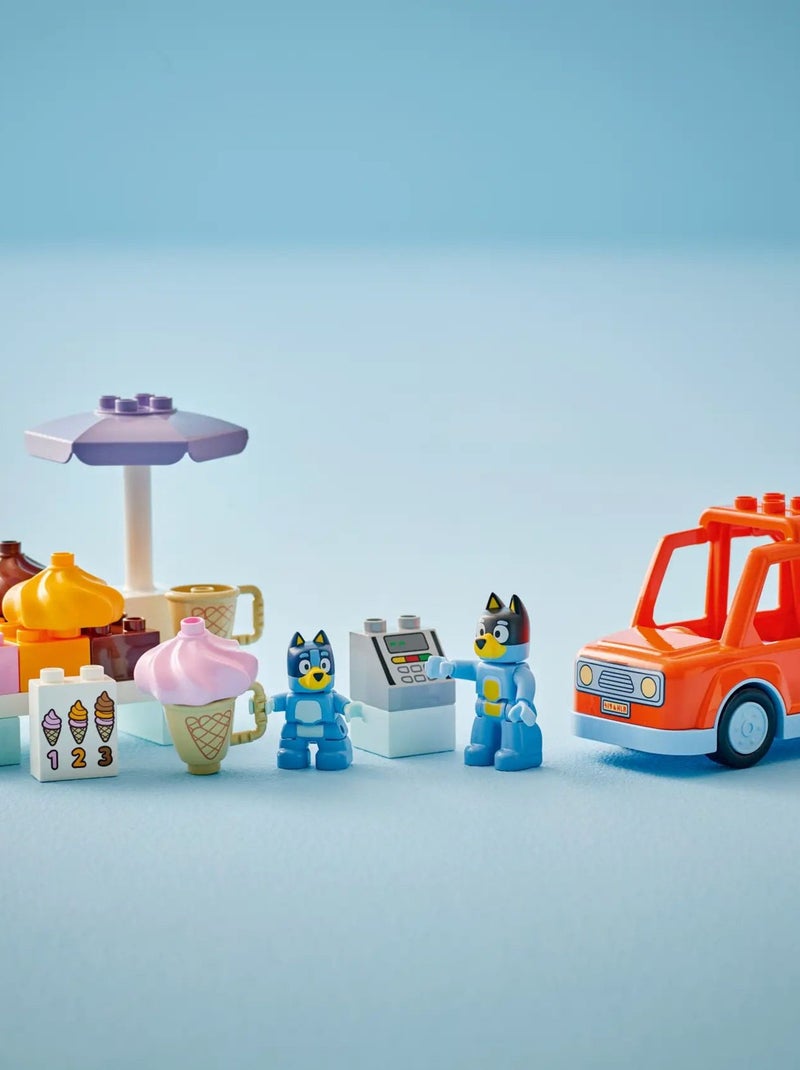 LEGO Bluey - Aventure Glacée avec Bluey et Papa - 10458 Jaune - Kiabi