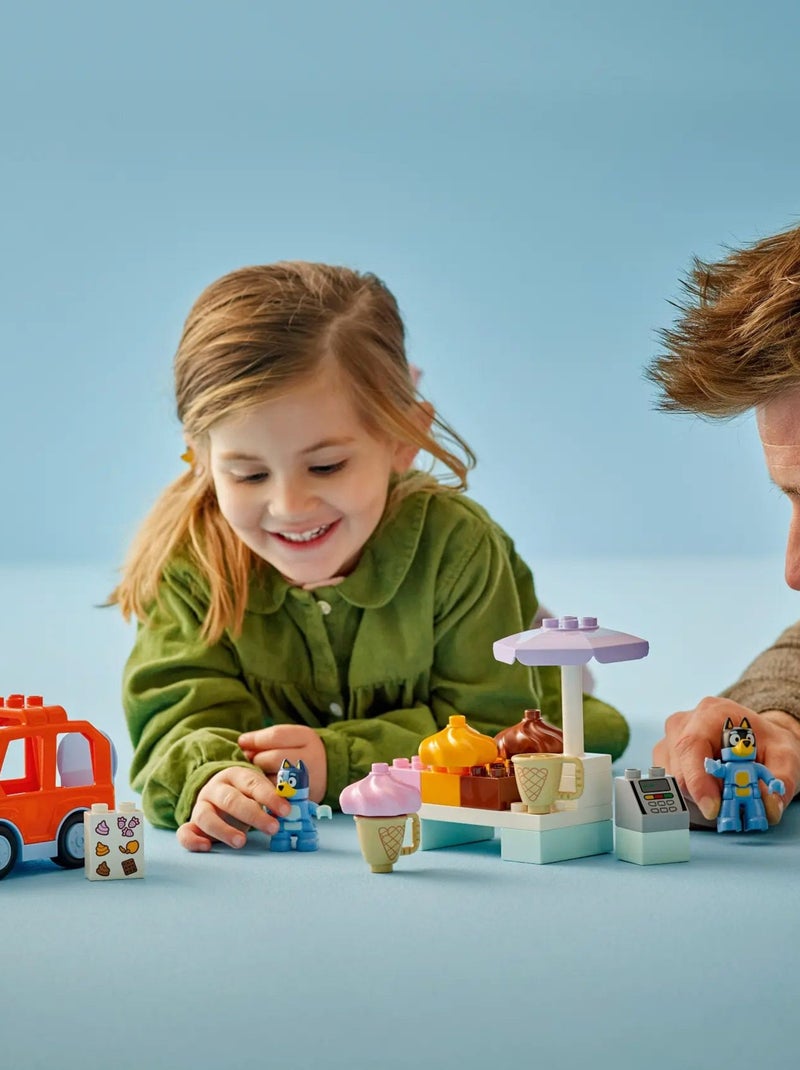 LEGO Bluey - Aventure Glacée avec Bluey et Papa - 10458 Jaune - Kiabi