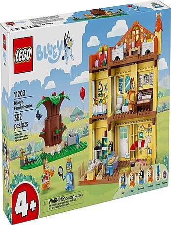 LEGO Bluey - Maison de Famille de Bluey - Set de Construction Amusant