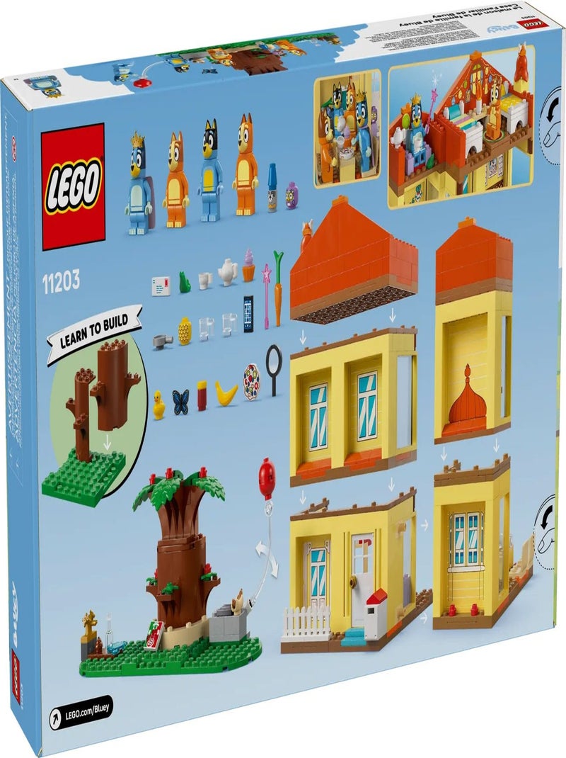 LEGO Bluey - Maison de Famille de Bluey - Set de Construction Amusant Bleu - Kiabi