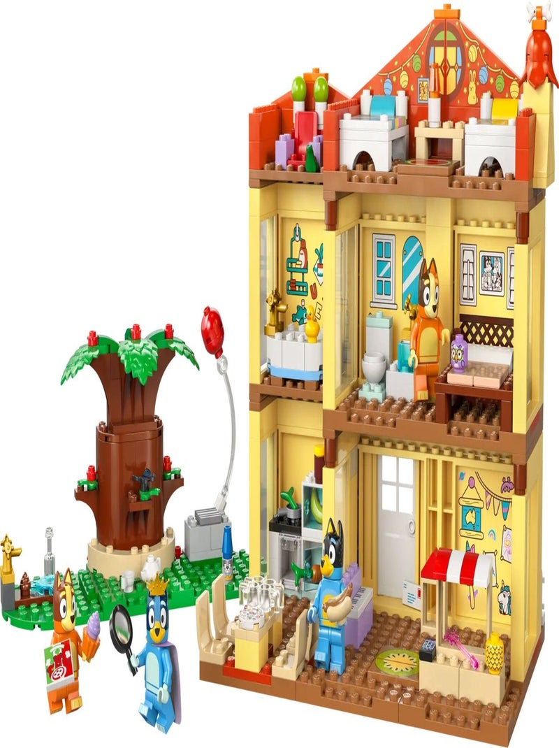 LEGO Bluey - Maison de Famille de Bluey - Set de Construction Amusant Bleu - Kiabi