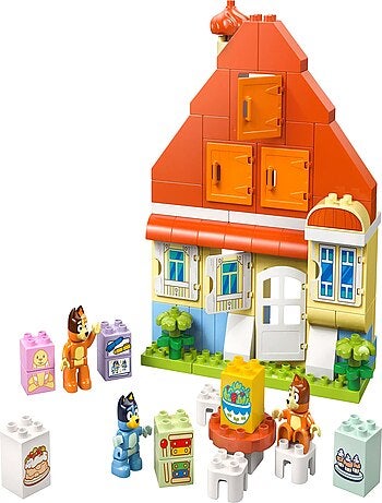 LEGO Bluey - Maison de famille et jeu de mémoire amusant - 10459