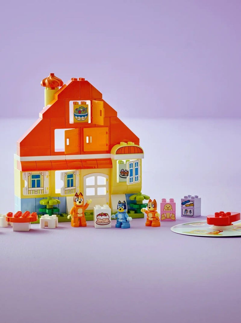 LEGO Bluey - Maison de famille et jeu de mémoire amusant - 10459 Vert - Kiabi