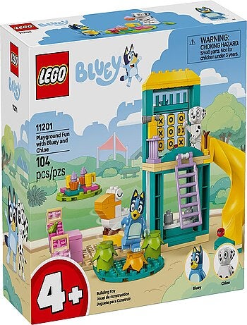 LEGO Bluey 11201 : Aire de jeux Bluey et Chloe (4+)