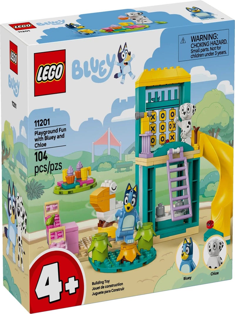 LEGO Bluey 11201 : Aire de jeux Bluey et Chloe (4+) Rouge - Kiabi