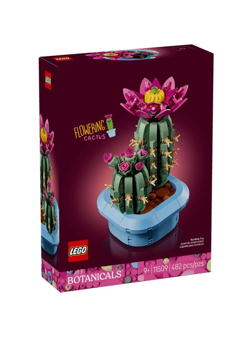 LEGO Botanical Collection Cactus fleuri 11509, 482 pièces dès 9 ans - Kiabi