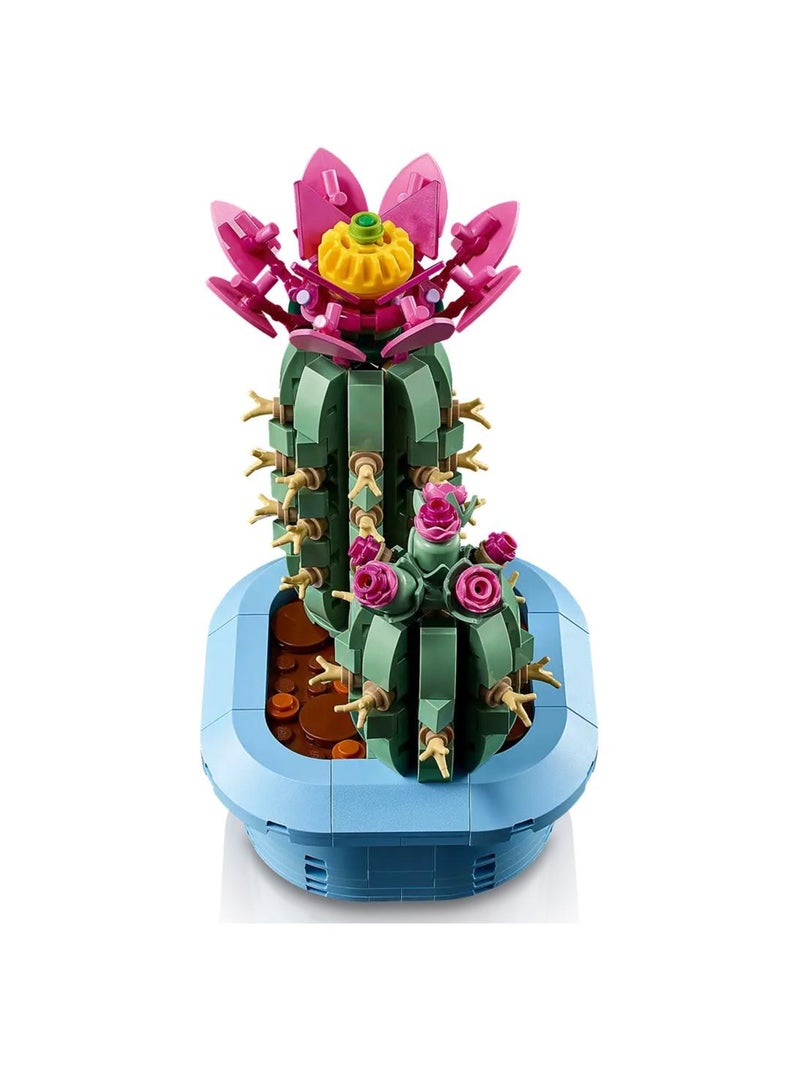 LEGO Botanical Collection Cactus fleuri 11509, 482 pièces dès 9 ans Noir - Kiabi
