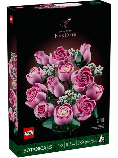 LEGO Botanicals - Bouquet de roses roses 10374 - Kiabi