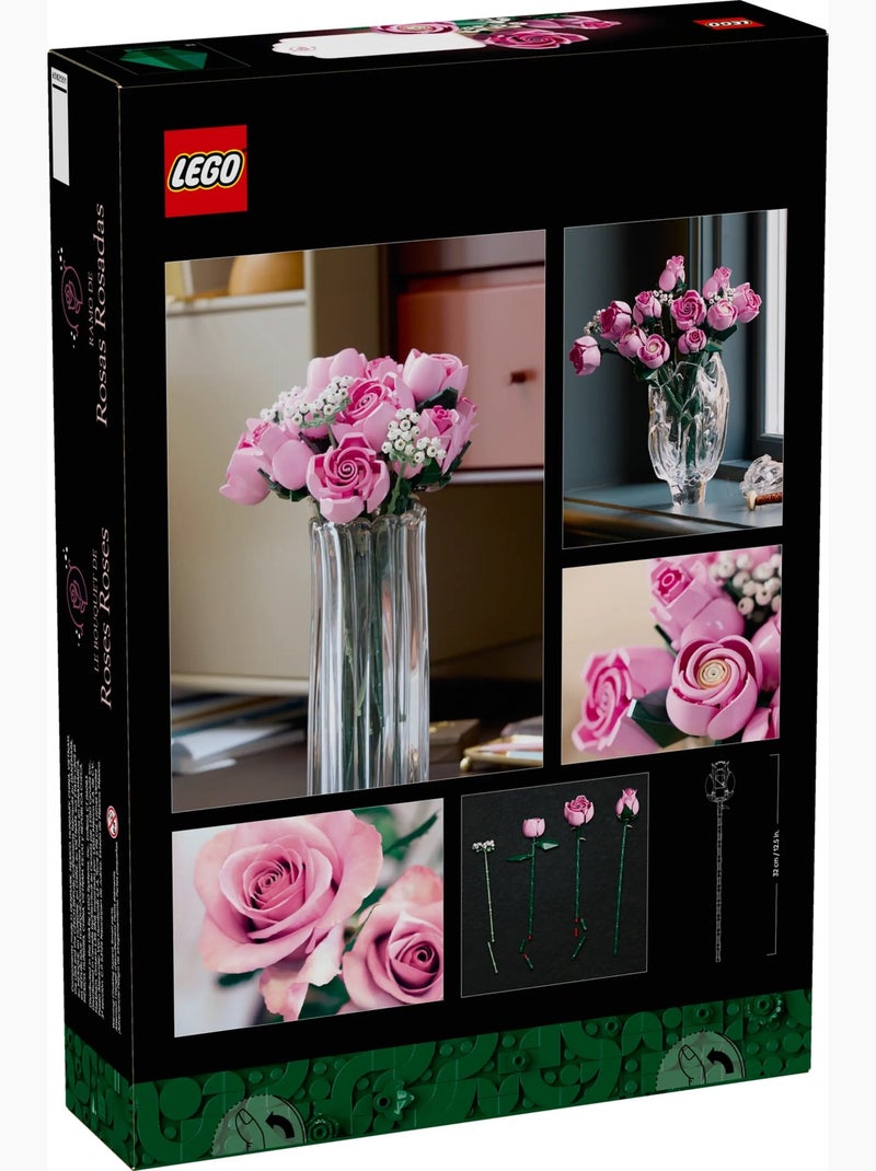 LEGO Botanicals - Bouquet de roses roses 10374 Rose - Kiabi