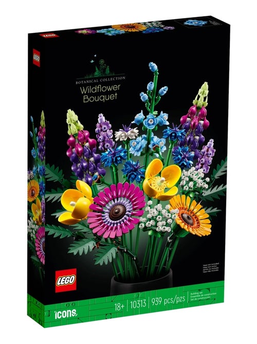 LEGO Botanicals - LEGO Icons - Bouquet de fleurs sauvages - 10313 - Kiabi