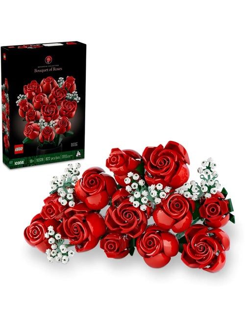 LEGO Botanicals - LEGO Icons - Le bouquet de roses - 10328 - Kiabi