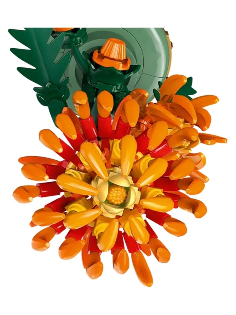 LEGO Botanicals - LEGO Icons - Le chrysanthème - 10368 Multicolore - Kiabi