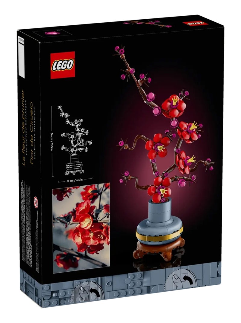 LEGO Botanicals - LEGO Icons - Les fleurs de prunier - 10369 Multicolore - Kiabi