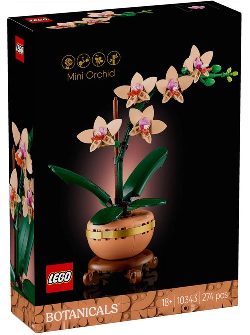 LEGO Botanicals - LEGO Icons - L'orchidée miniature - 10343 - Kiabi