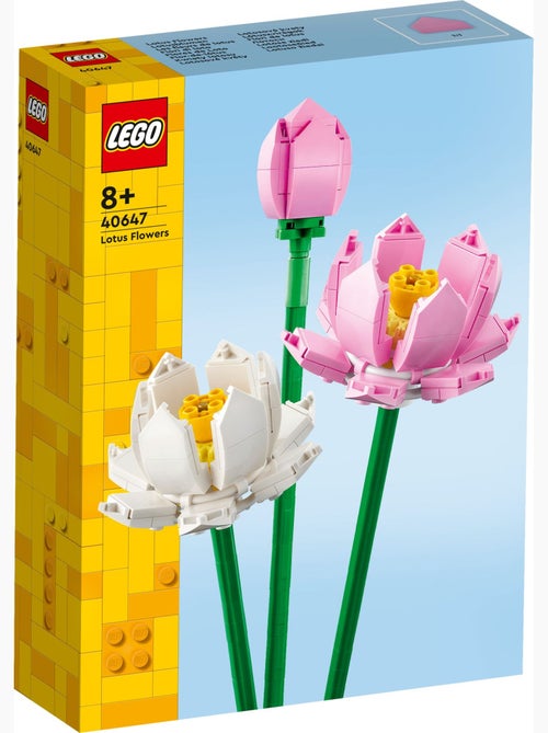 LEGO Botanicals - Les fleurs de lotus - 40647 - Kiabi