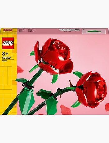 LEGO Botanicals Les Roses 40460 — 2 fleurs rouges