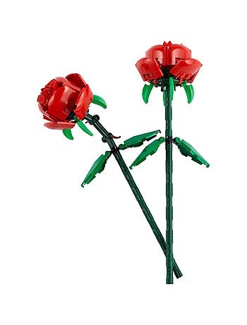 LEGO Botanicals Les Roses 40460 — 2 fleurs rouges