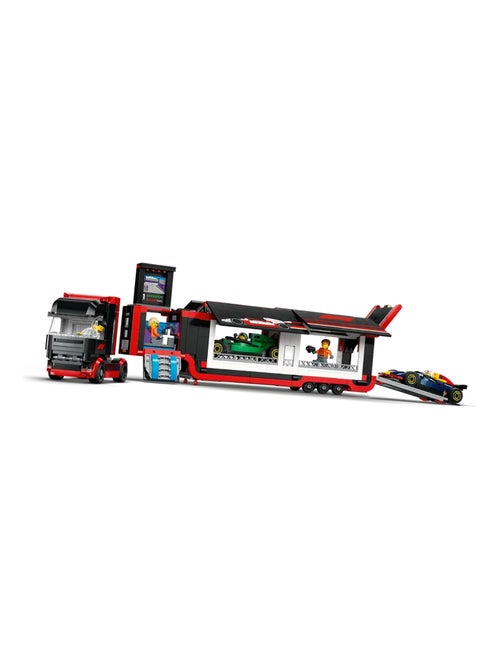 LEGO City - Camion de F1 avec voitures de F1 RB20 et AMR24 - 60445 - Kiabi