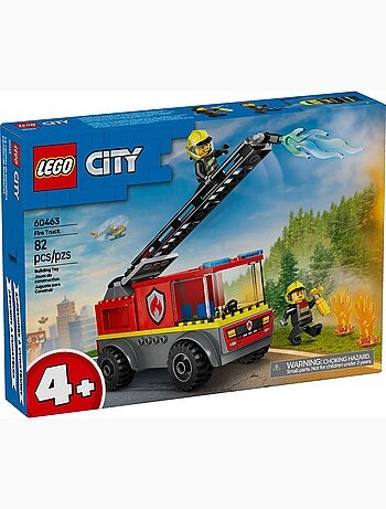 LEGO City - Camion de pompiers avec échelle - 60463
