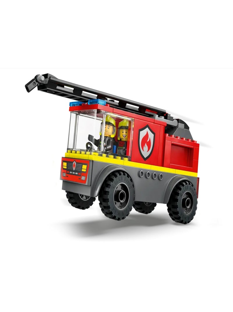 LEGO City - Camion de pompiers avec échelle - 60463 Multicolore - Kiabi