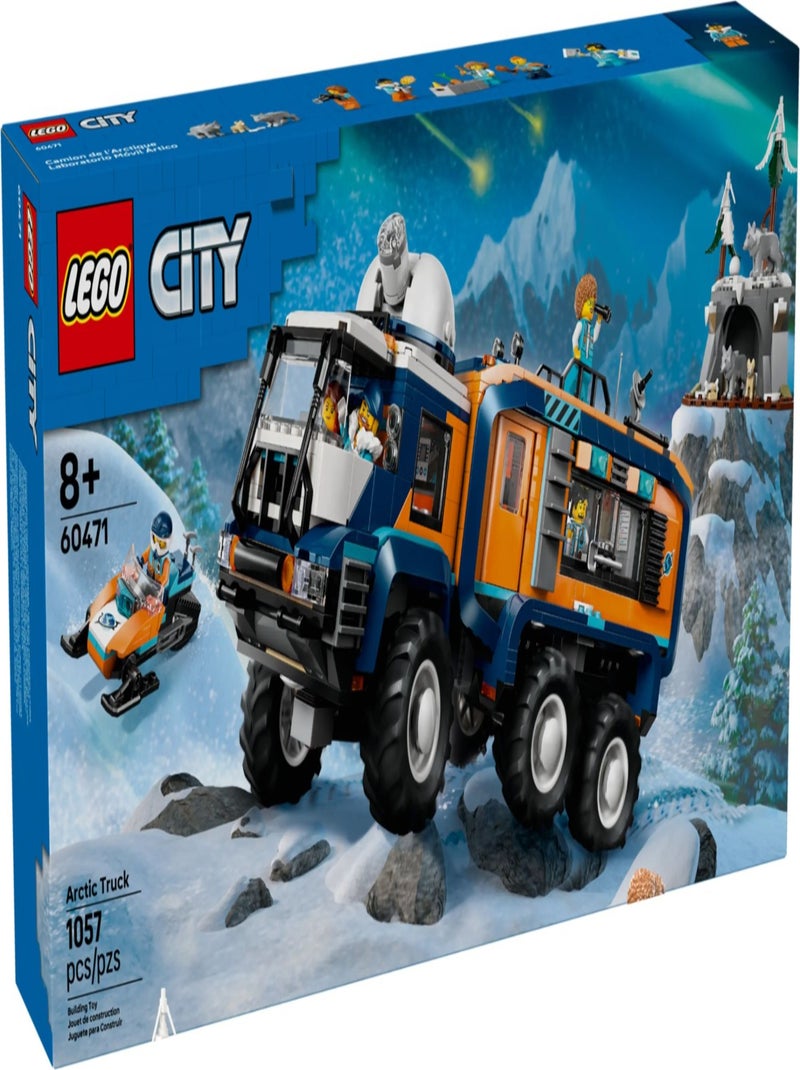 LEGO City - Camion Scientifique des Explorateurs Arctiques - 60471 Bleu - Kiabi
