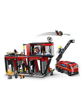 LEGO City - La caserne et le camion de pompiers - 60414