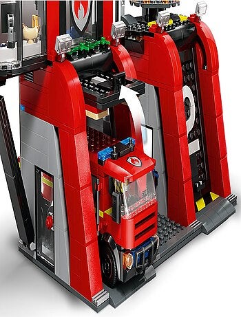 LEGO City - La caserne et le camion de pompiers - 60414