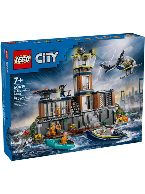 LEGO City - La prison de la police en haute mer - 60419 - Kiabi