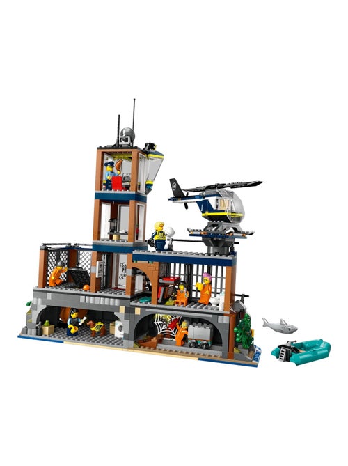 LEGO City - La prison de la police en haute mer - 60419 - Kiabi