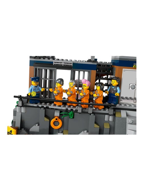 LEGO City - La prison de la police en haute mer - 60419 - Kiabi