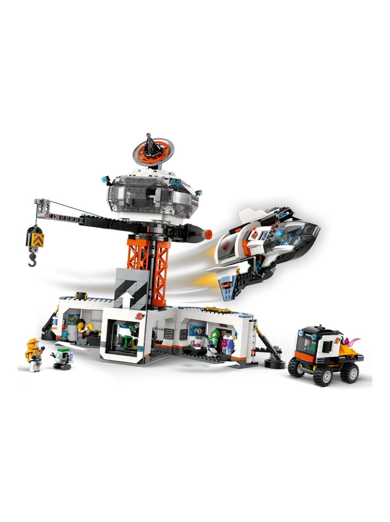 LEGO City - La station spatiale et la base de lancement de fusées - 60434 Multicolore - Kiabi
