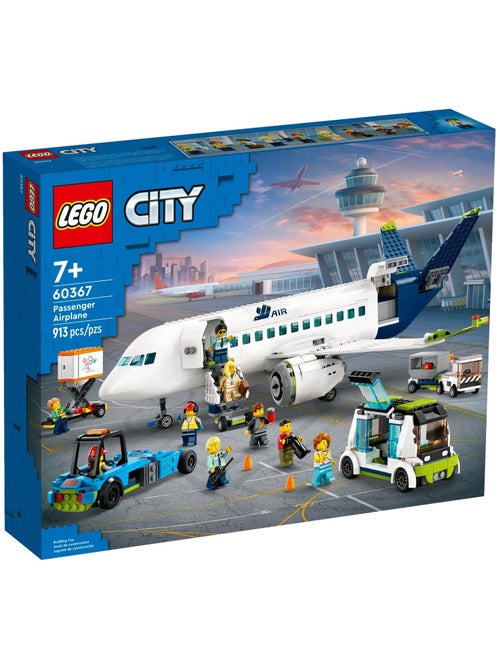 LEGO City - L'avion de ligne - 60367 - Kiabi