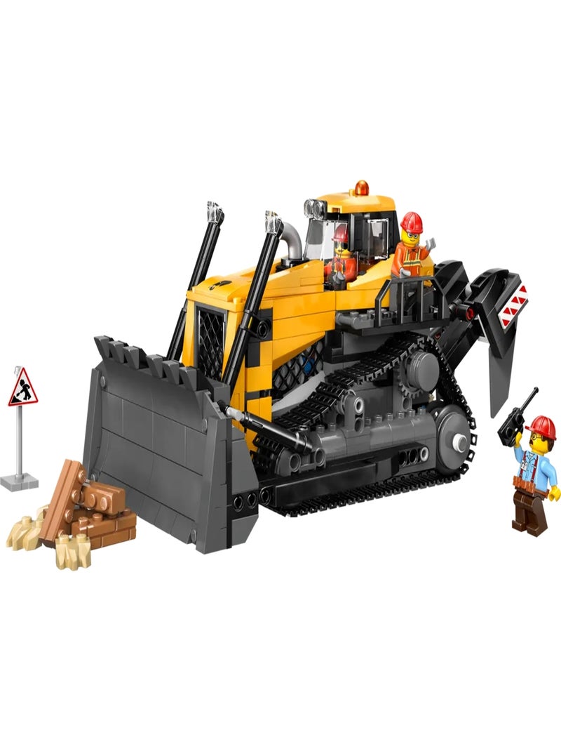 LEGO City - Le bulldozer jaune - 60466 Multicolore - Kiabi