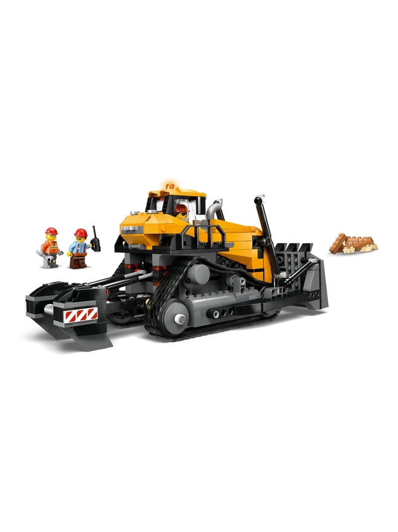 LEGO City - Le bulldozer jaune - 60466 Multicolore - Kiabi