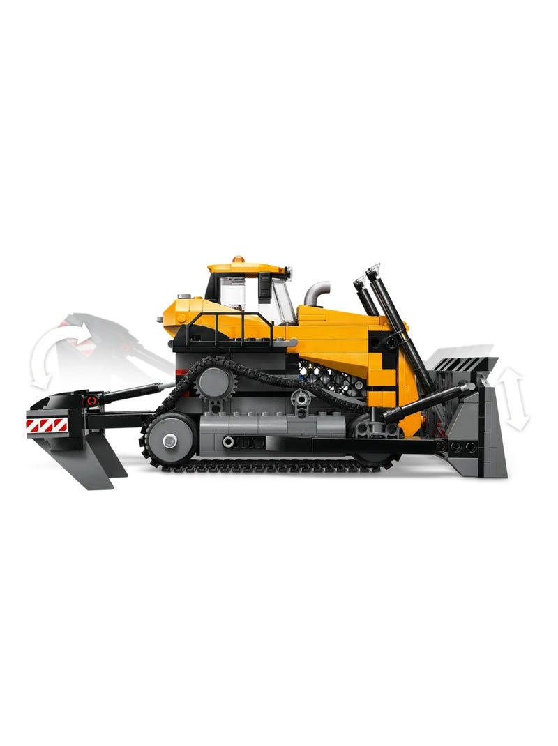 LEGO City - Le bulldozer jaune - 60466 Multicolore - Kiabi