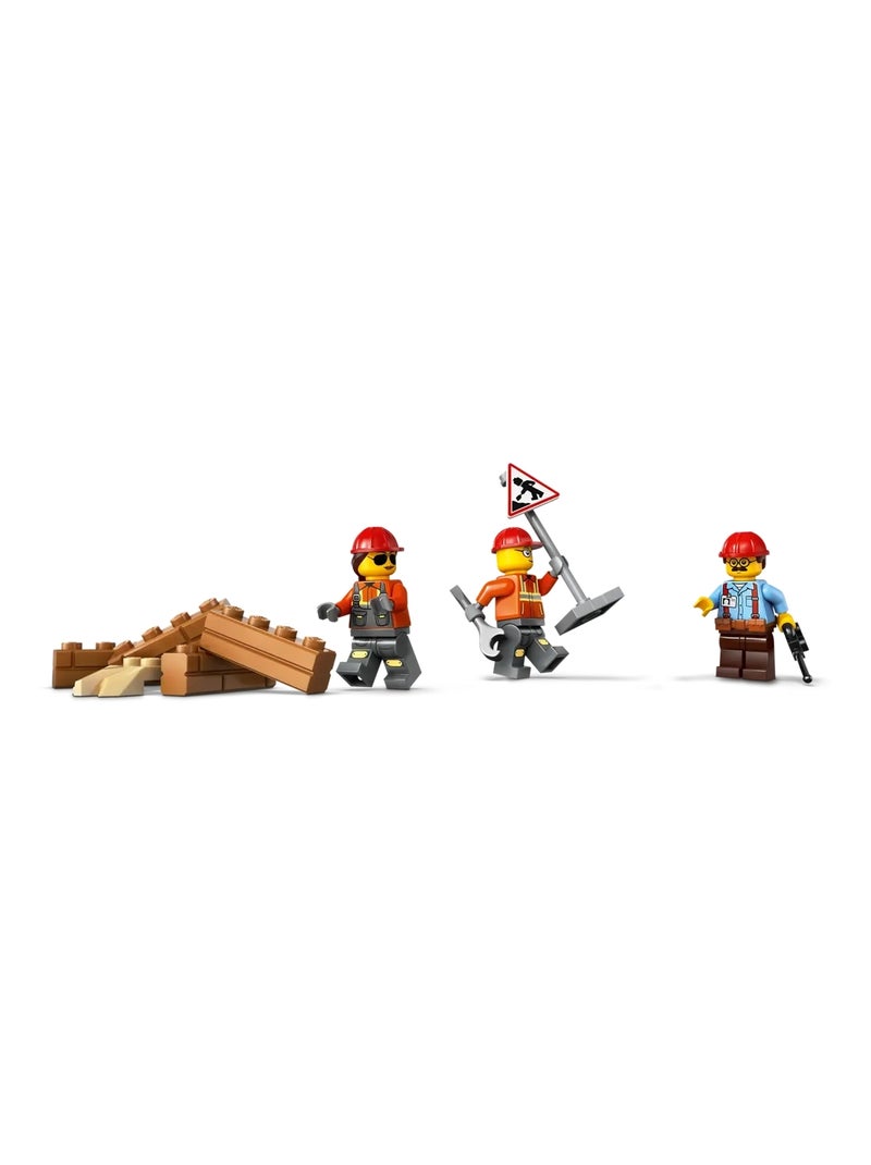 LEGO City - Le bulldozer jaune - 60466 Multicolore - Kiabi