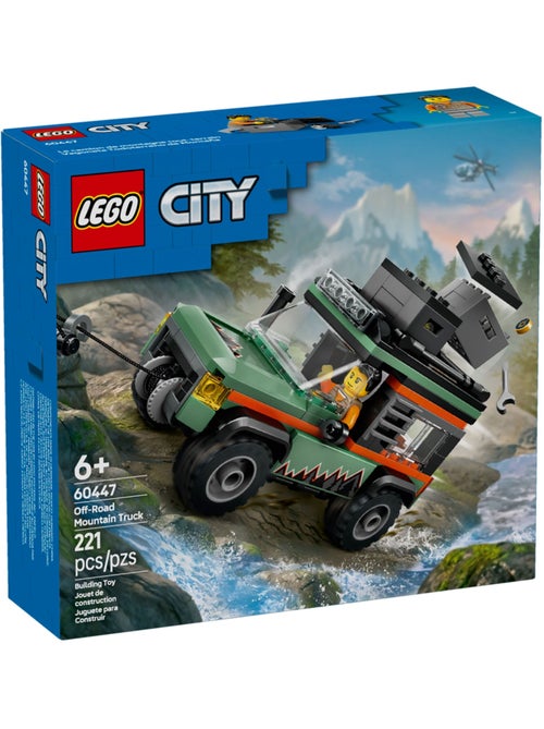 LEGO City - Le camion 4x4 tout-terrain - 60447 - Kiabi