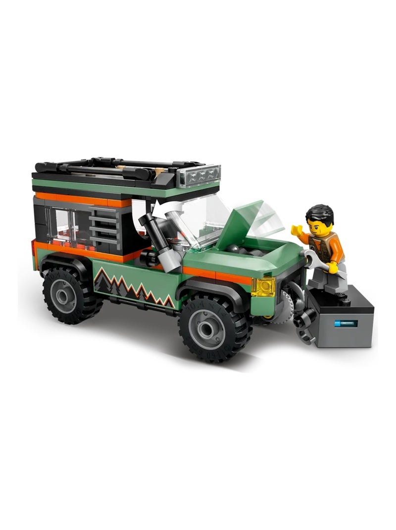 LEGO City - Le camion 4x4 tout-terrain - 60447 Multicolore - Kiabi