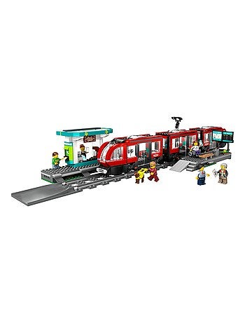 LEGO City - Le tramway et la station du centre-ville - 60423