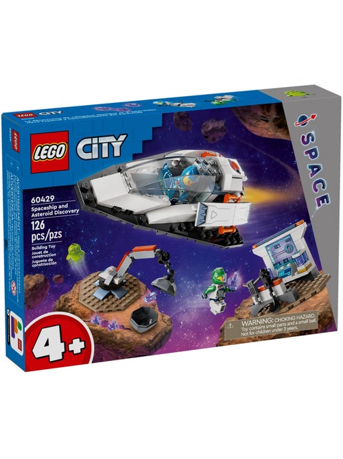 LEGO City - Le vaisseau et la découverte de l'astéroïde - 60429 - Kiabi