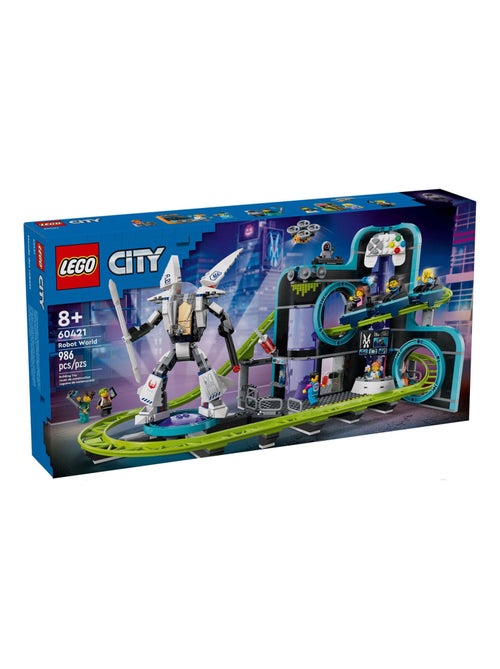 LEGO City - Parc d'Attractions Robot World - 60421 - Kiabi