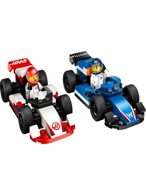 LEGO City - Voitures de course de F1 Williams Racing et Haas F1 - 60464 - Kiabi
